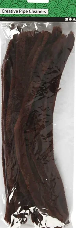 Piberensere - L 30 CM - B 15 MM - Brun - 15 Stk