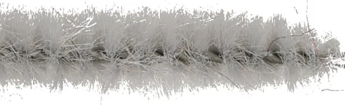 Piberensere - L 30 CM - B 6 MM - Grå - 50 Stk