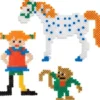 Pippi Langstrømpe Perlesæt Med 2 000 Perler