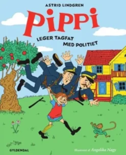 Pippi Leger Tagfat Med Politiet