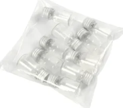 Plastdåse Med Låg - H 48 MM - Ø 23,5 MM - 13 ML - 10 Stk