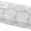 Plastdåse Med Låg - H 35 MM - Ø 40 MM - 10 Stk