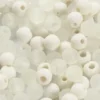 Plastperler - Ø 6 MM - Hulstr. 2 MM - Creme - 40 G
