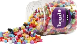 Plastperler - 1175 Stk