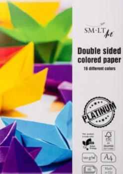 Platinum Kulørt Papir A4 120 G - 16 Ark