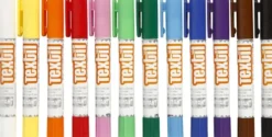 Playcolor Tekstilfarver - L 14 CM - Assorterede Farver - 12 Stk. - 5 G