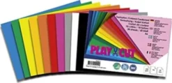 Playcut Karton A6 220 G - 50 Ark Assorterede