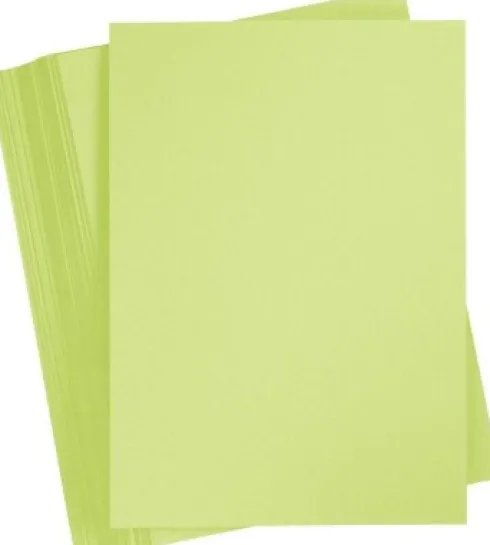Playcut Karton A4 180 G - 100 Ark Løvgrøn