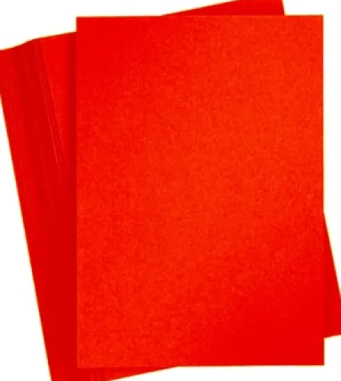 Playcut Karton A4 220 G X 20 Julerød