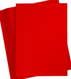 Playcut Karton A4 180 G X 100 Solbærrød