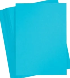 Playcut Kulørt Papir A4 130 G - 20 Ark Bl