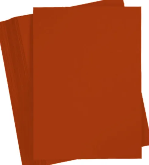 Playcut Kulørt Papir A4 130 G - 20 Arkbrun