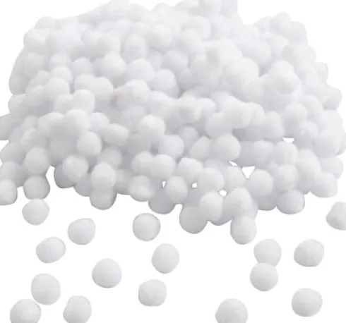 Pomponer - Ø 10 MM - Hvid - 450 Stk