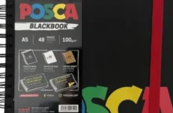 Posca - Blackbook - A5 Sketchbook - 48 Sider
