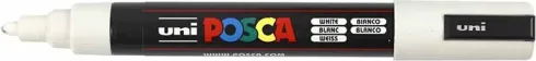 Posca Tusch - Nr. Pc-5M - Tykkelse 2,5 MM - Hvid