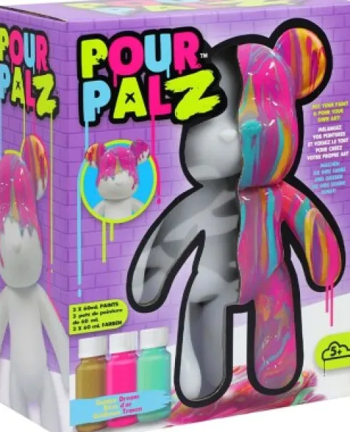 Pour Palz - DIY Paint Bear Collectible - Golden Dream