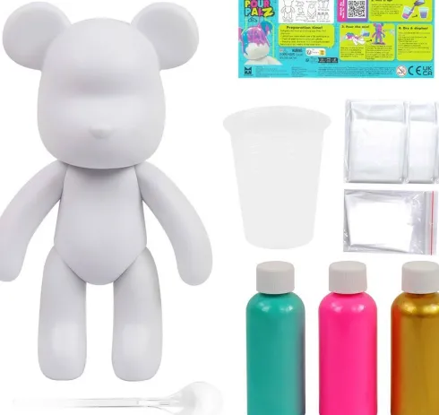 Pour Palz - DIY Paint Bear Collectible - Golden Dream