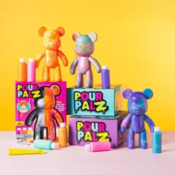 Pour Palz - DIY Paint Bear Collectible - Golden Dream