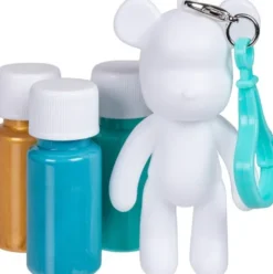 Pour Palz - DIY Paint Bear Keyring - 33130154