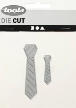 Præge- Og Skæreskabelon - Slips - Str. 26X99+9X35 MM
