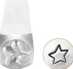Prægestempel - Stjerne - L 65 MM - Str. 3 MM - 1 Stk