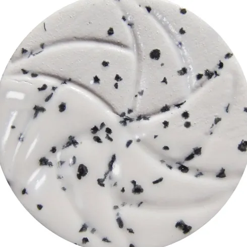 Prikket Keramik Glasur - 999-1060 C - Dækkende - Snow White - 60 ML