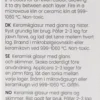 Prikket Keramik Glasur - 999-1060 C - Dækkende - Figaro - 60 ML