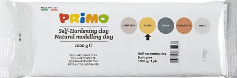 Primo Ler - Selvhærdende Ler - Gul Okker - 12X1000 G