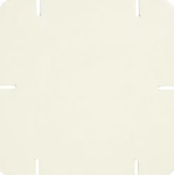 Pusle Konstruktionsbrikker - Str. 9,3X9,3 CM - Hvid - 200 Stk