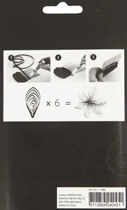 Quillingkam - L 10,5 CM - B 6,5 CM - 1 Stk