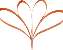 Quillingpapir - L 78 CM - B 5 MM - 120 G - Orange - Pink - Rød - Gul - 100 Stk
