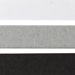 Quillingpapir - L 78 CM - B 5 MM - 120 G - Sort - Grå - Hvid - 100 Stk