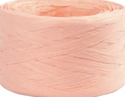Raffia Papirgarn - B 7-8 MM - Lys Rosa - 100 M