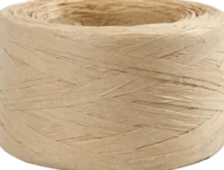 Raffia Papirgarn - B 7-8 MM - Sand - 100 M