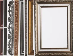Rammer - Str. 26,2X18,5 CM - Metallicfarver - 16 Assorterede Ark