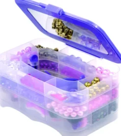 Real Uniq - Transportable Boks Med 1200 Perler - 30516