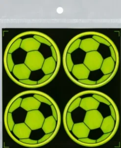 Refleks Stickers 4 Stk 50 MM - Fodbolde - Centrum