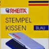 Rheita Stempelpude 12,2 X 8,4 X 1,4 CM - Blå