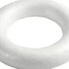 Ring Med Flad Bagside - Ø 25 CM - Tykkelse 30 MM - Hvid - 1 Stk