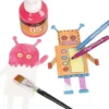 Robotter - H 22,5-24 CM - B 15-16 CM - 230 G - Hvid - 16 Stk
