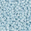 Rocaiperler - Glasperler - Ø 3 MM Hul 0,6-1,0 MM - Lys Blå - 25 G