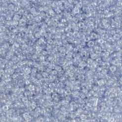 Rocaiperler - Glasperler - Ø 1,7 MM Hul 0,5-0,8 MM - Lyseblå - 25 G