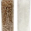 Rocaiperler - Glasperler - Ø 1,7 MM Hul 0,5-0,8 MM - Hvid - 2X7 G