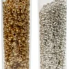 Rocaiperler - Glasperler - Ø 1,7 MM Hul 0,5-0,8 MM - Guld - Sølv - 2X7 G