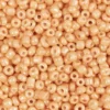 Rocaiperler - Glasperler - Ø 3 MM Hul 0,6-1,0 MM - Peach - 25 G