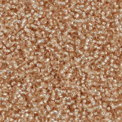 Rocaiperler - Glasperler - Ø 1,7 MM Hul 0,5-0,8 MM - Fersken - 25 G