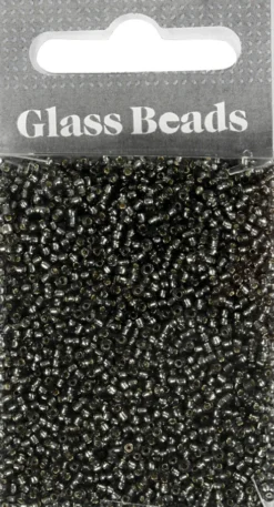 Rocaiperler - Glasperler - Ø 1,7 MM Hul 0,5-0,8 MM - Grågrøn - 25 G