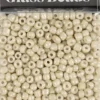 Rocaiperler - Glasperler - Ø 3 MM Hul 0,6-1,0 MM - Off White - 25 G