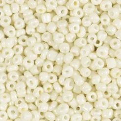 Rocaiperler - Glasperler - Ø 3 MM Hul 0,6-1,0 MM - Perlemor - 25 G