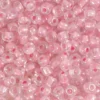 Rocaiperler - Glasperler - Ø 4 MM Hul 0,9-1,2 MM - Rosa Kerne - 25 G